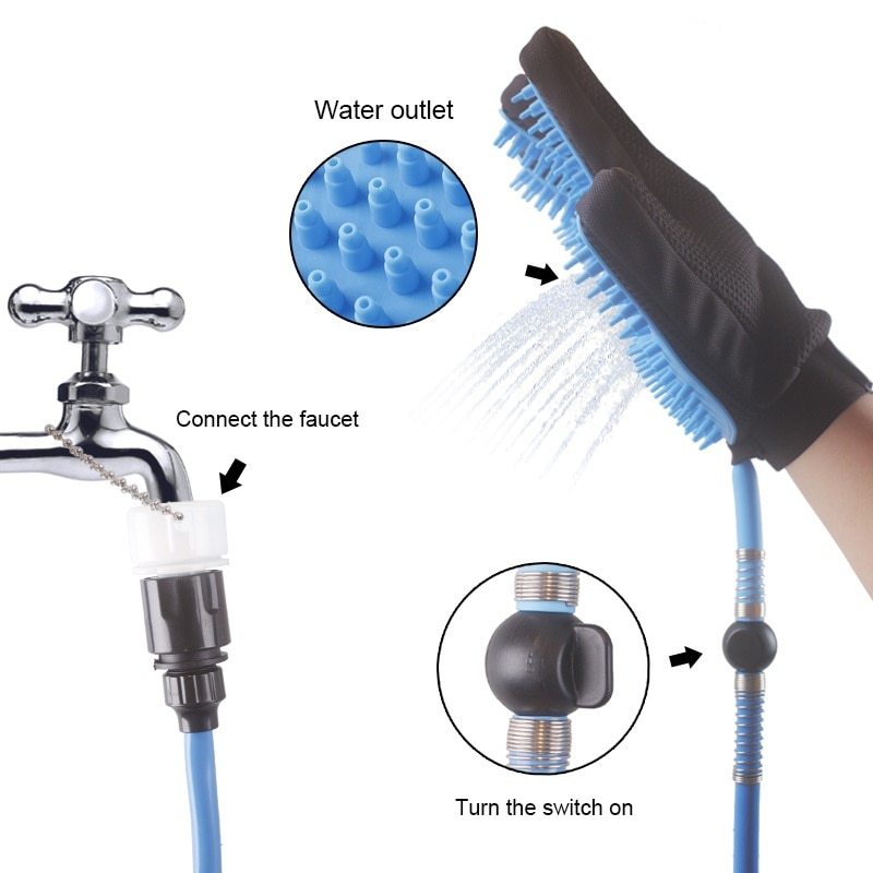 AquaFlow Pet Handheld Shower - Penuel's Paw