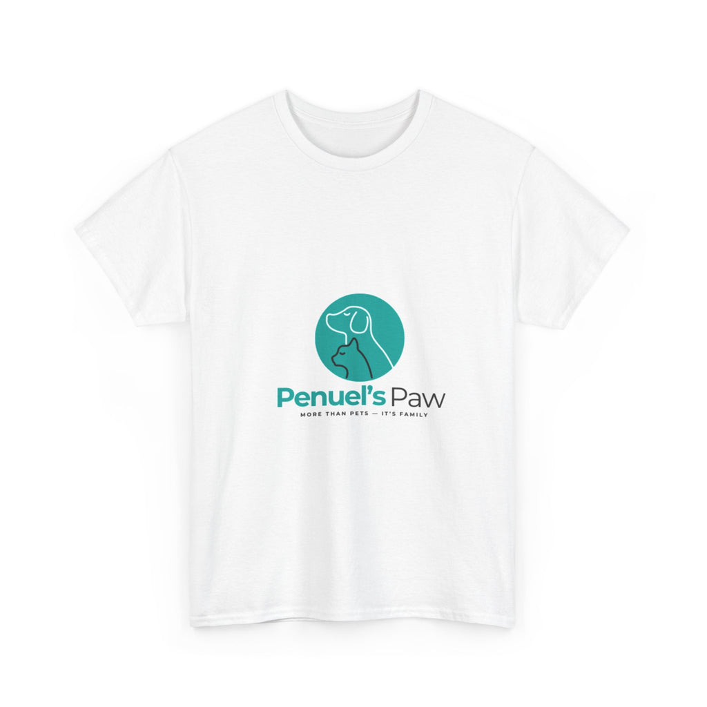 Penuel's Paw Dog Rescue Logo T‑Shirt — Pet Rescue Volunteer Tee - Penuel's Paw