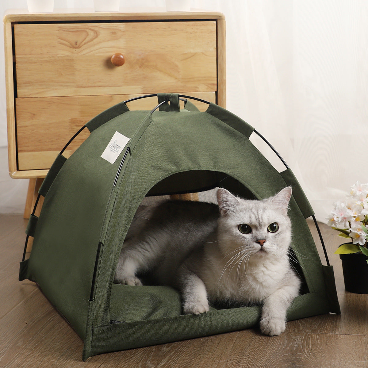 CoolNest Pet Tent & Cushion Bed