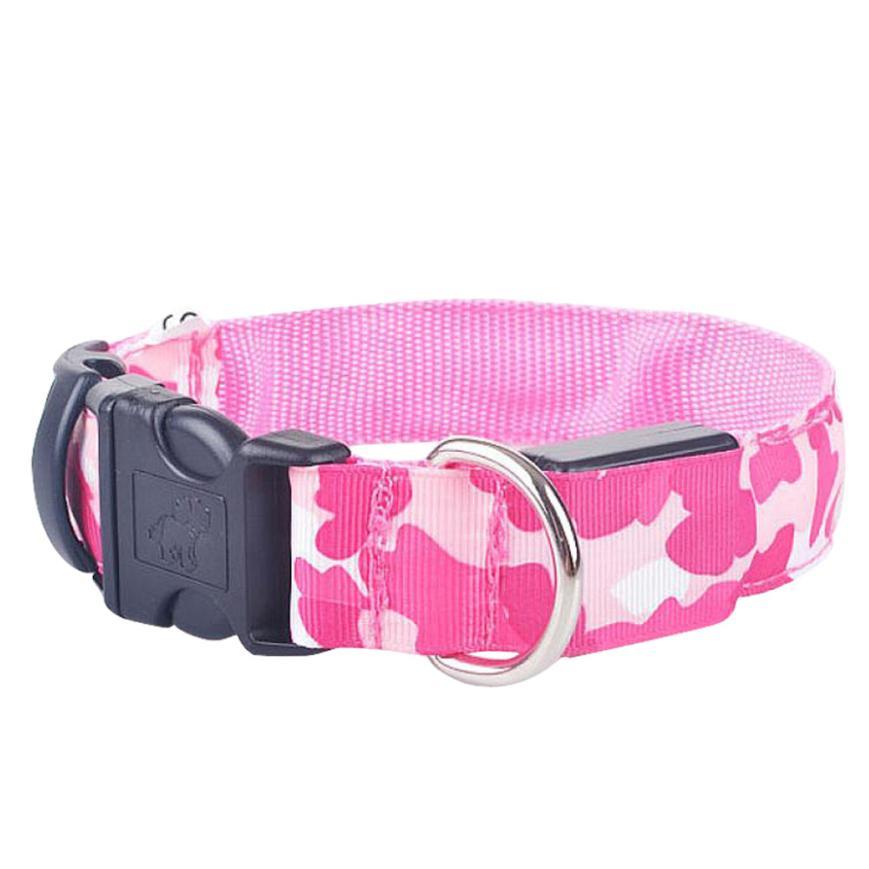Camouflage pet supplies luminous dog collar - Penuel's Paw