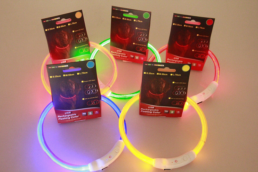 GlowGuard LED Pet Collar