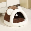 Cozy Pet Tent Cave Bed – Self-Warming Hideaway for Cats & Small Dogs - Penuel's Paw
