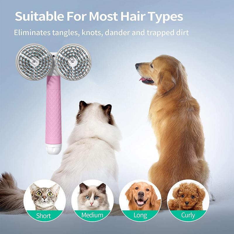 FurPro Double-Head Self-Cleaning Slicker Brush