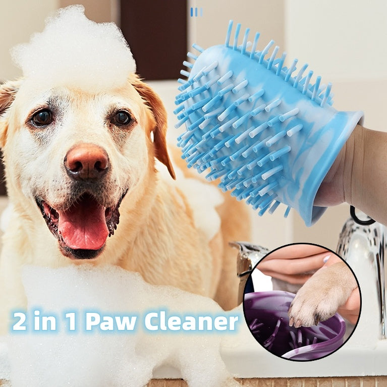 PawEase 2-in-1 Dog Paw Cleaner Cup