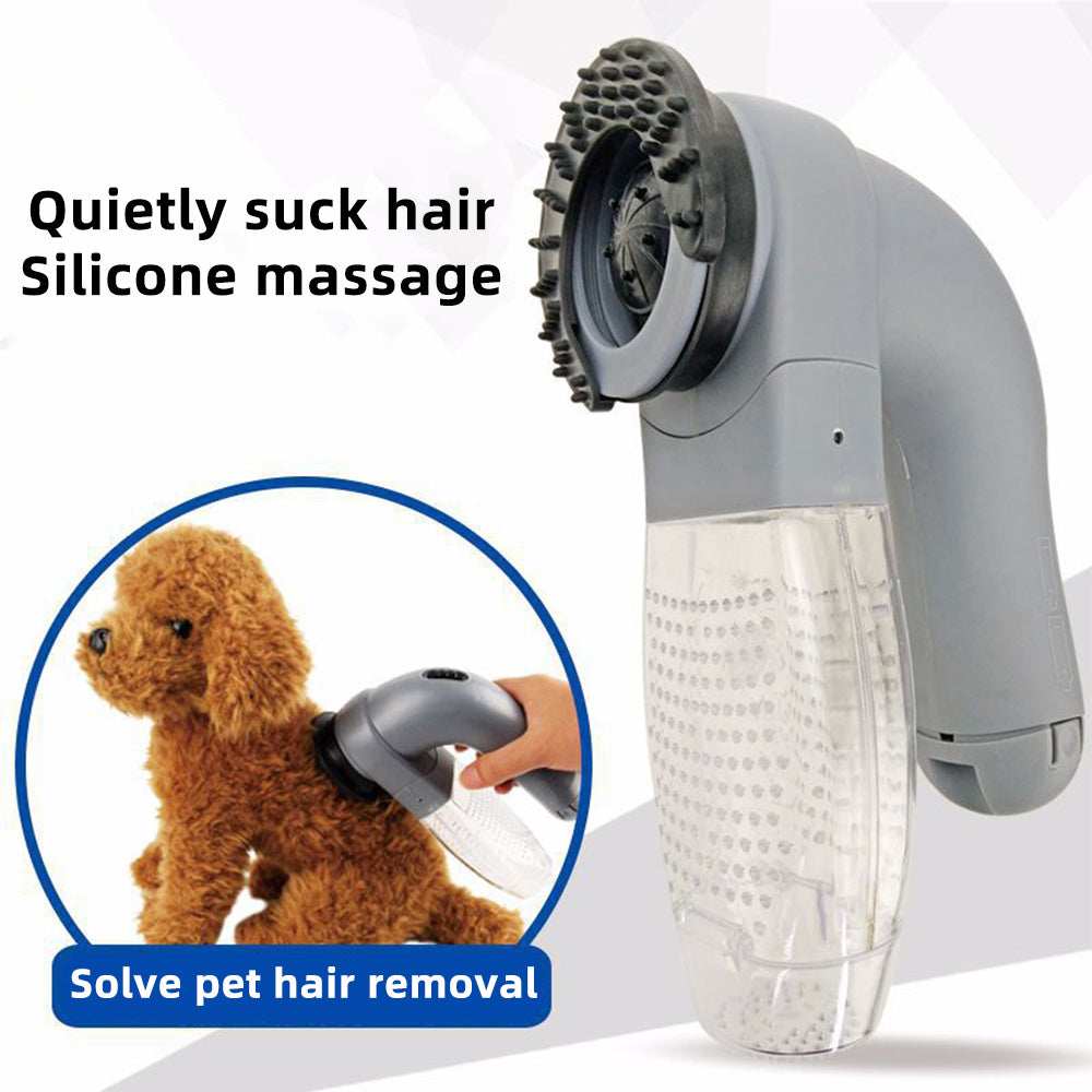 Electric Pet Hair Portable Pet Massage Cleaning Vacuum Cleaner - Penuel's Paw