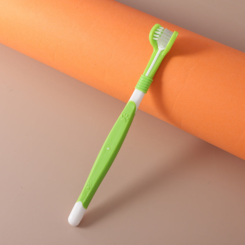 Pet Oral Care Toothbrush – Gentle Plaque & Breath Cleaner